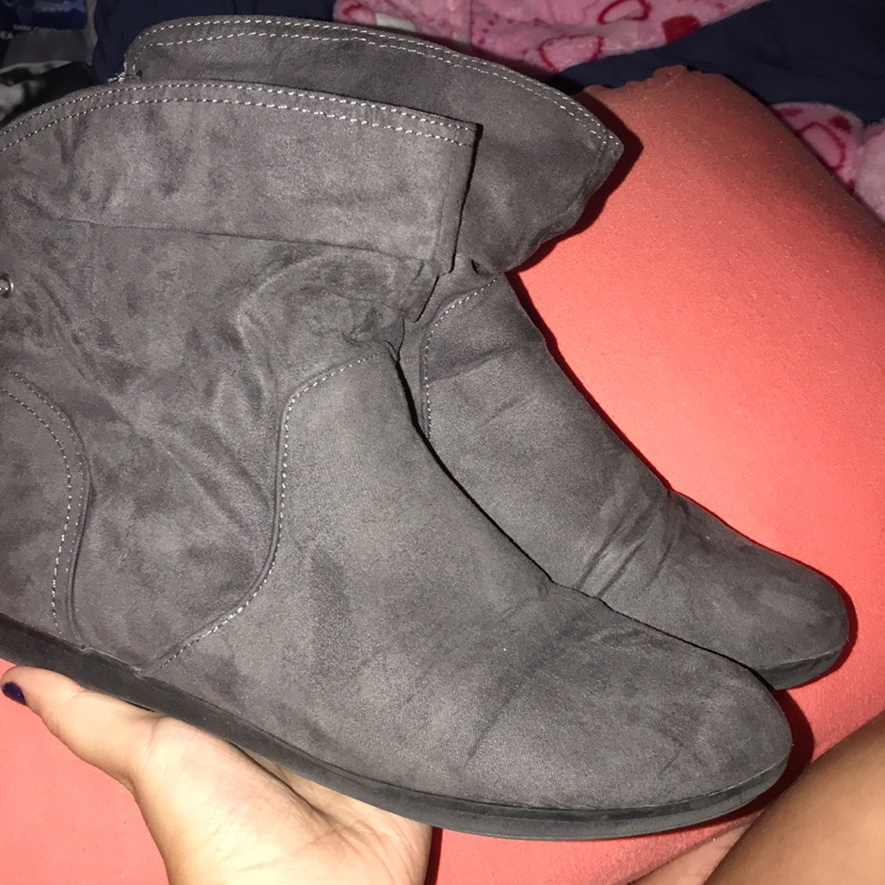 Arizona Faux Suede slouched boots